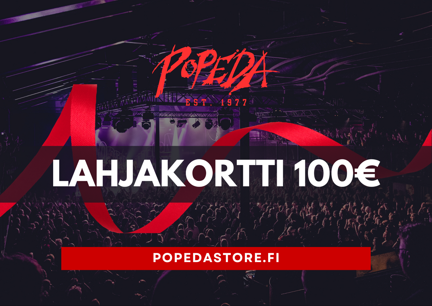 Popeda Store lahjakortti - Täydellinen lahja