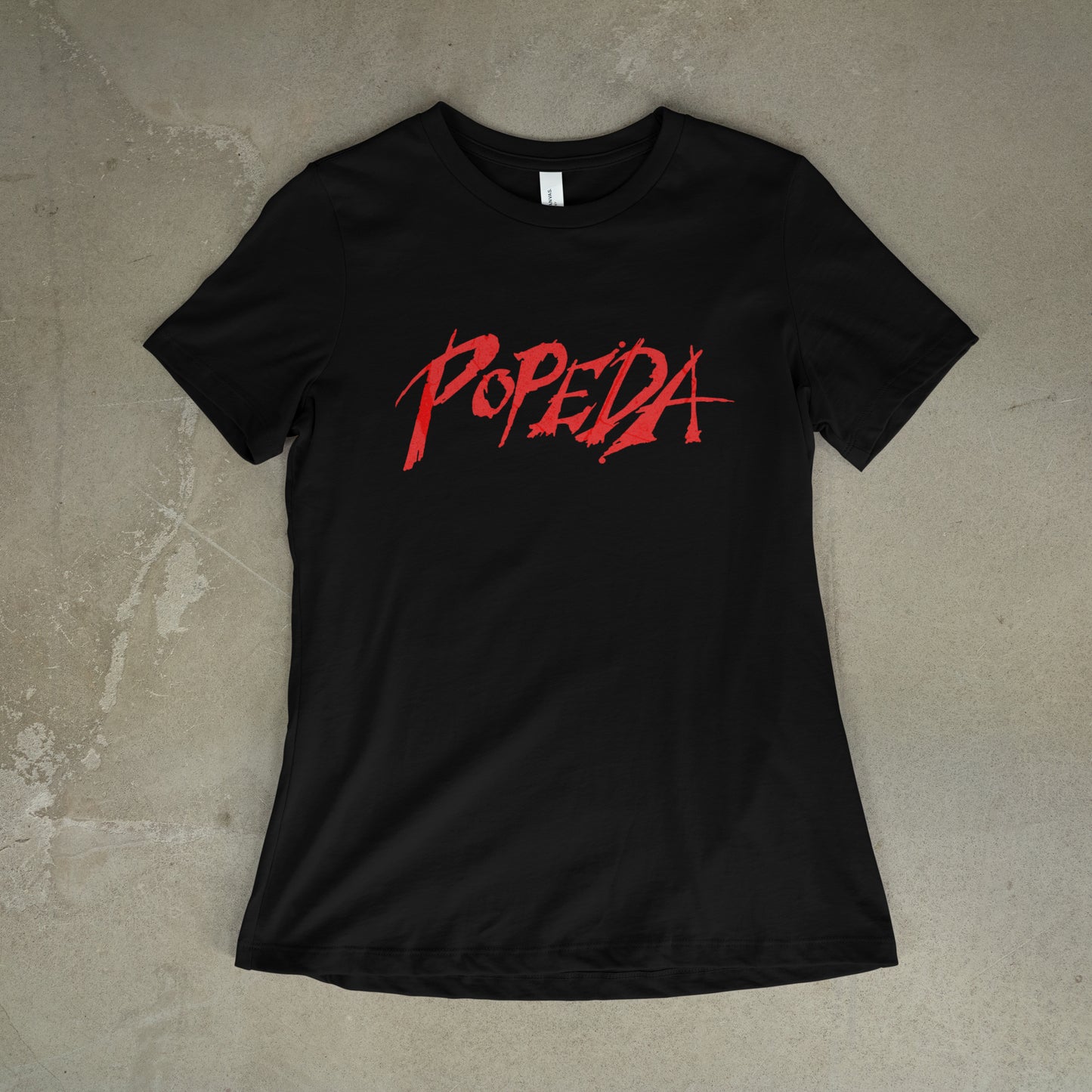 Popeda Logo Lady-Fit T-paita