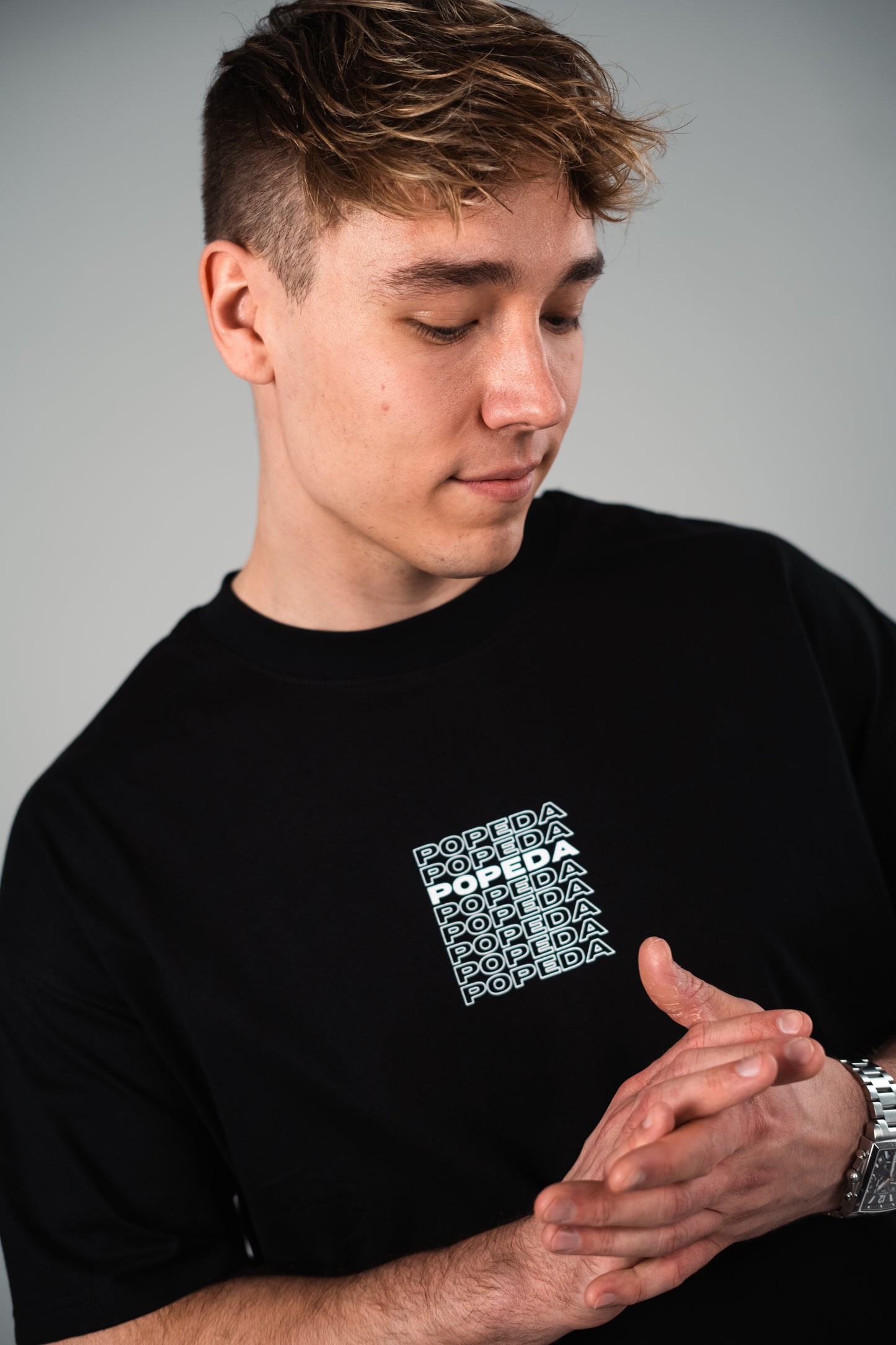 Popeda Flower Power Oversize T-paita