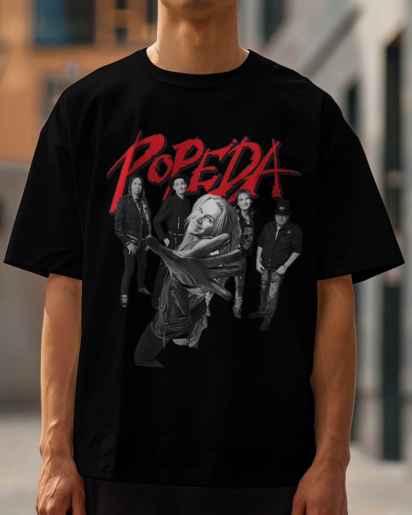 Popeda Bändikuva T-paita