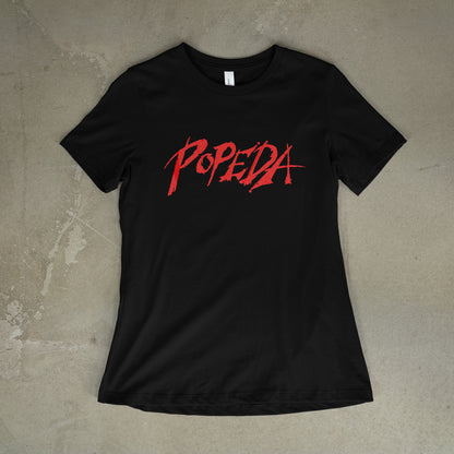 Popeda Logo Lady-Fit T-paita
