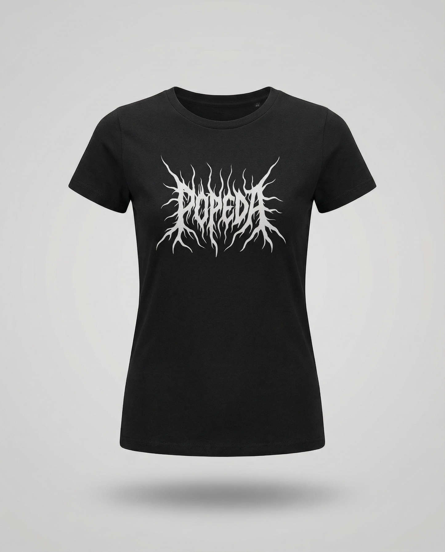 Popeda Black Metal Lady-Fit T-paita