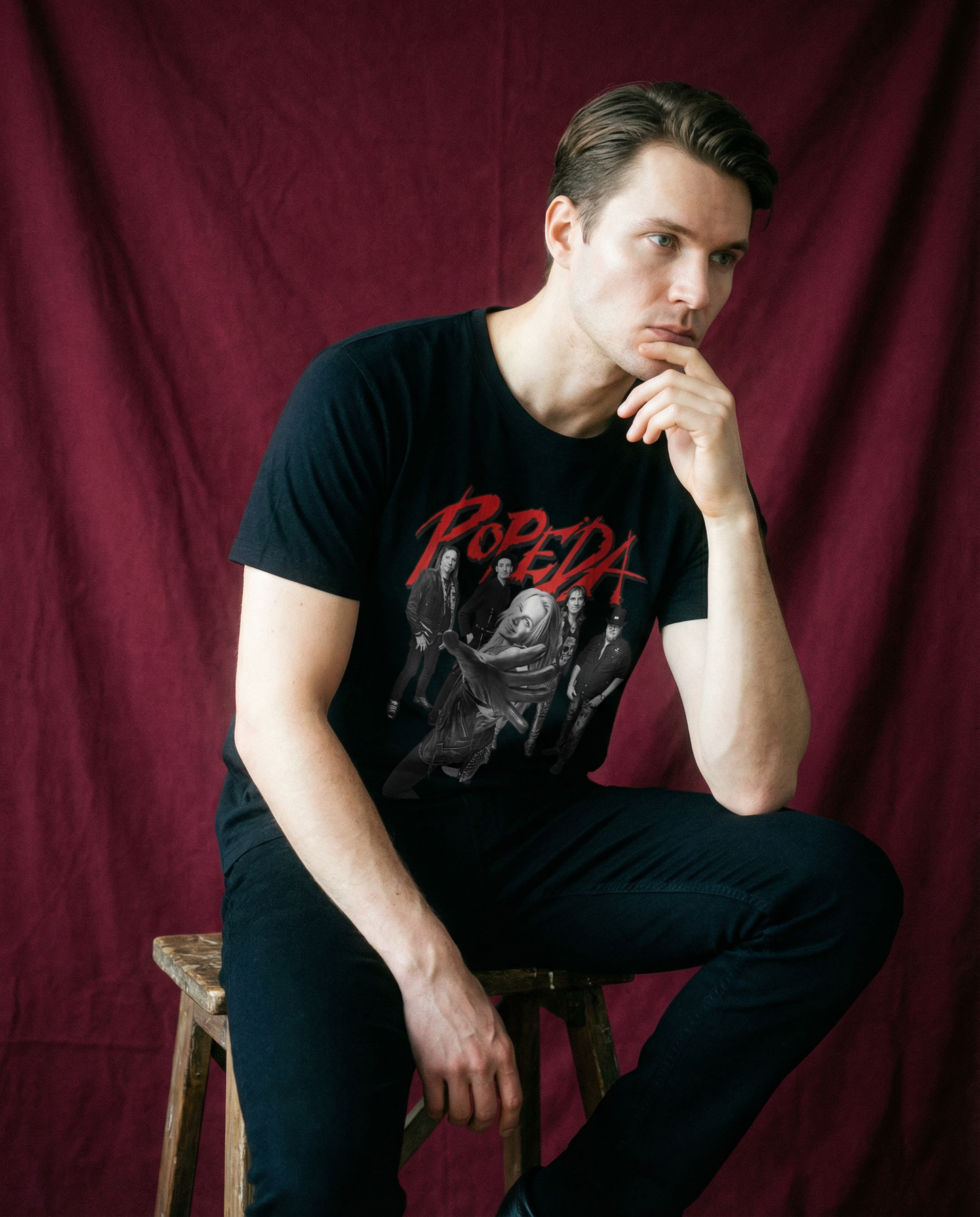 Popeda Bändikuva T-paita