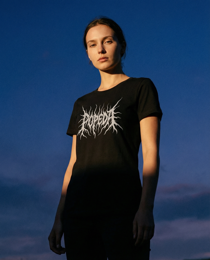Popeda Black Metal Lady-Fit T-paita