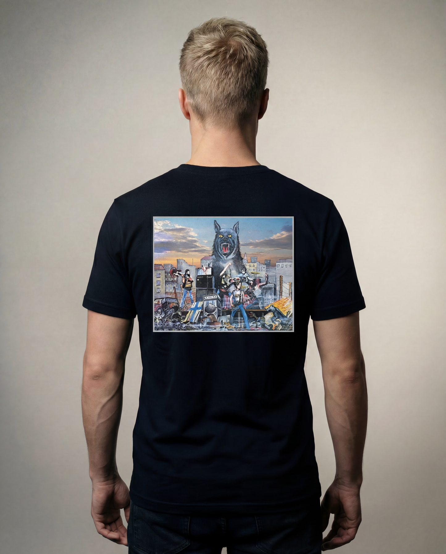 Popeda Hullut Koirat T-paita