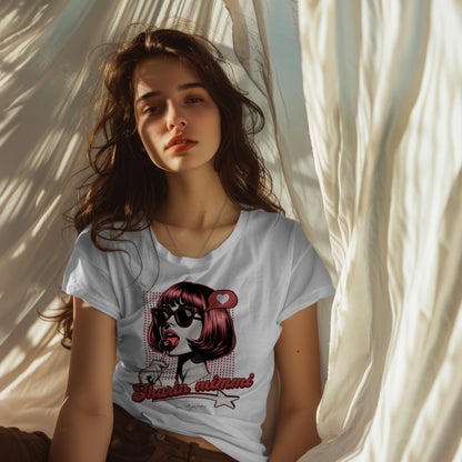 Popeda Ikurin mimmi Lady-Fit T-paita