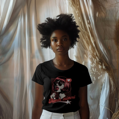 Popeda Ikurin mimmi Lady-Fit T-paita