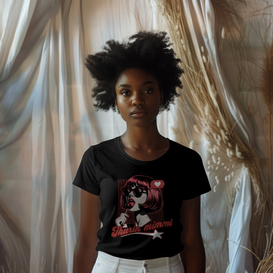 Popeda Ikurin mimmi Lady-Fit T-paita