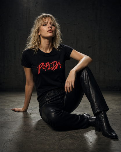 Popeda Logo Lady-Fit T-paita
