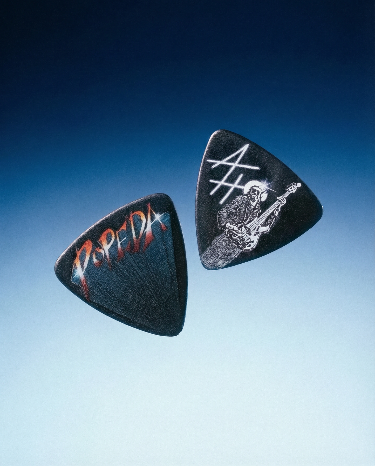 Popeda – Alex Hautamäki käytetty bassoplektra (Rajoitettu saatavuus)