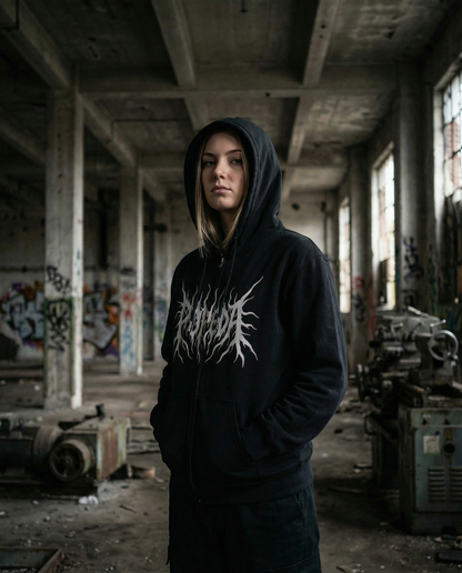 Popeda Black Metal vetoketjuhuppari